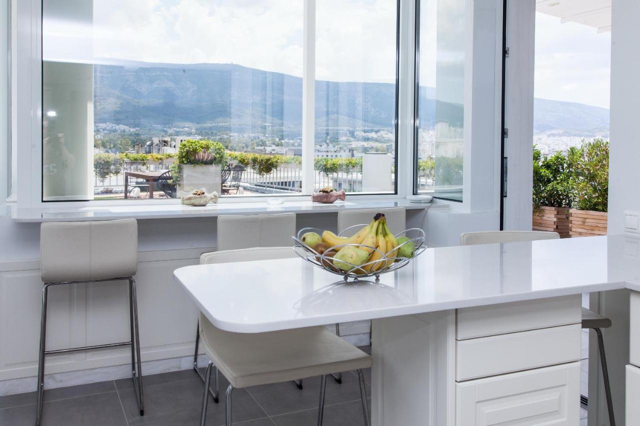 アテネGorgeous Penthouse With Private Jacuzzi And Amazing View!アパートメント エクステリア 写真