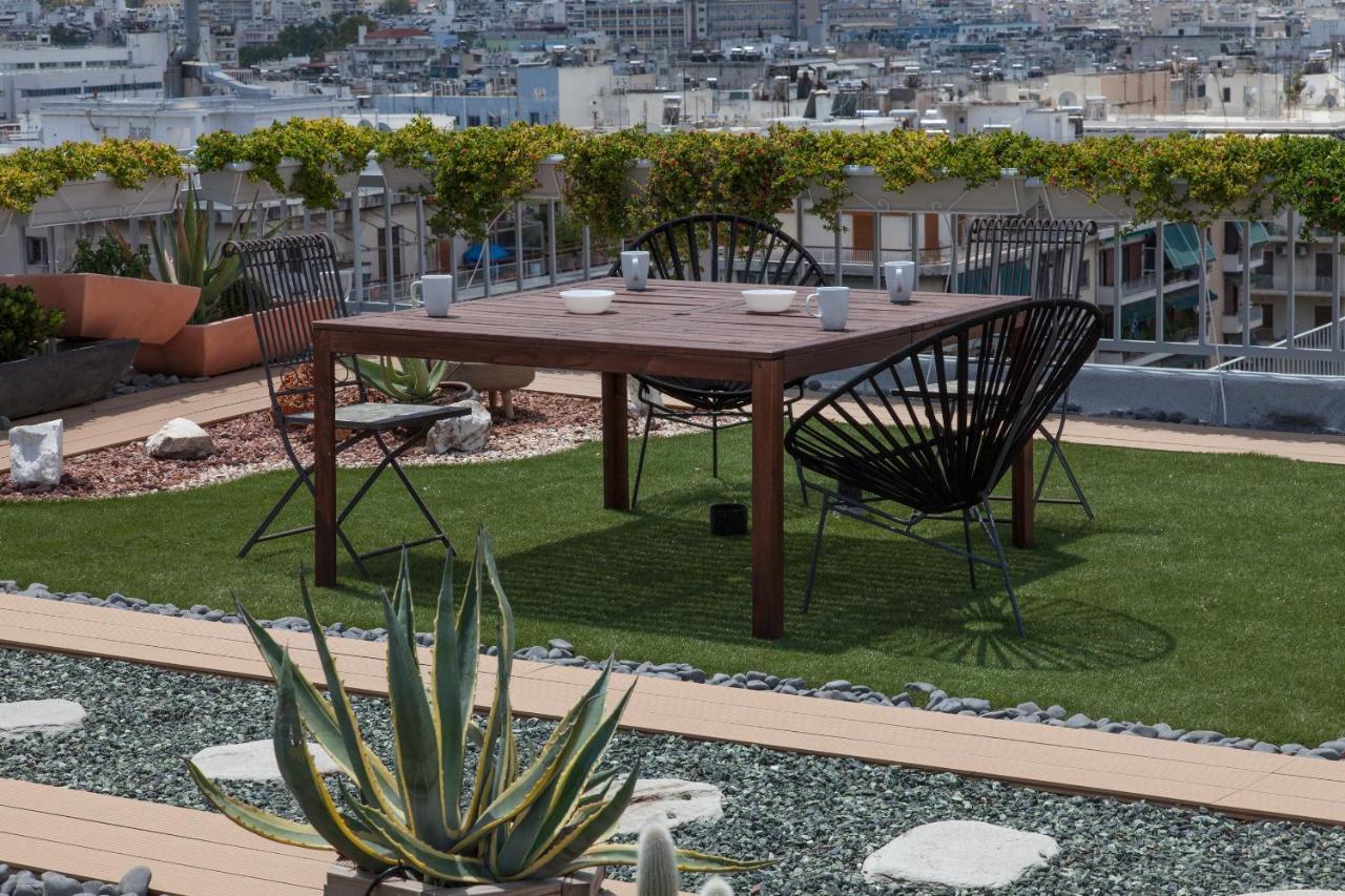 アテネGorgeous Penthouse With Private Jacuzzi And Amazing View!アパートメント エクステリア 写真