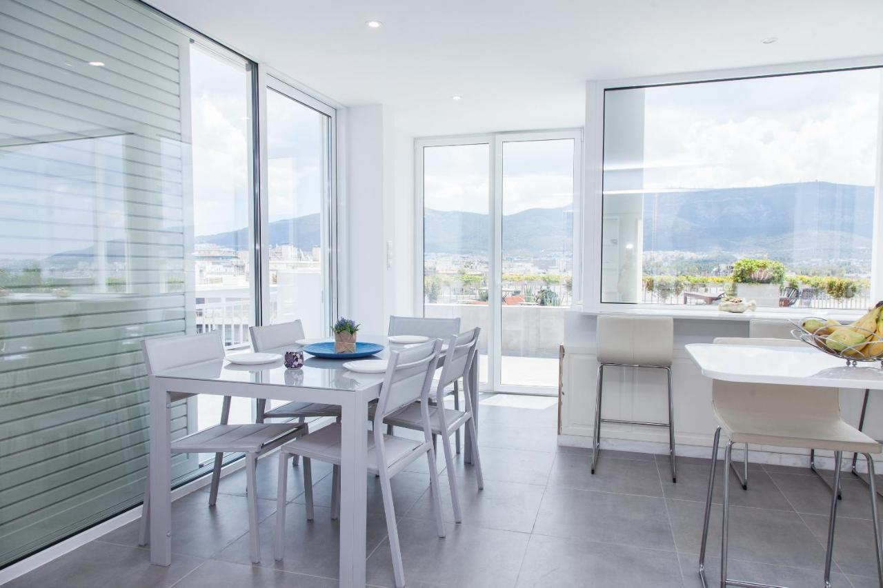 アテネGorgeous Penthouse With Private Jacuzzi And Amazing View!アパートメント エクステリア 写真