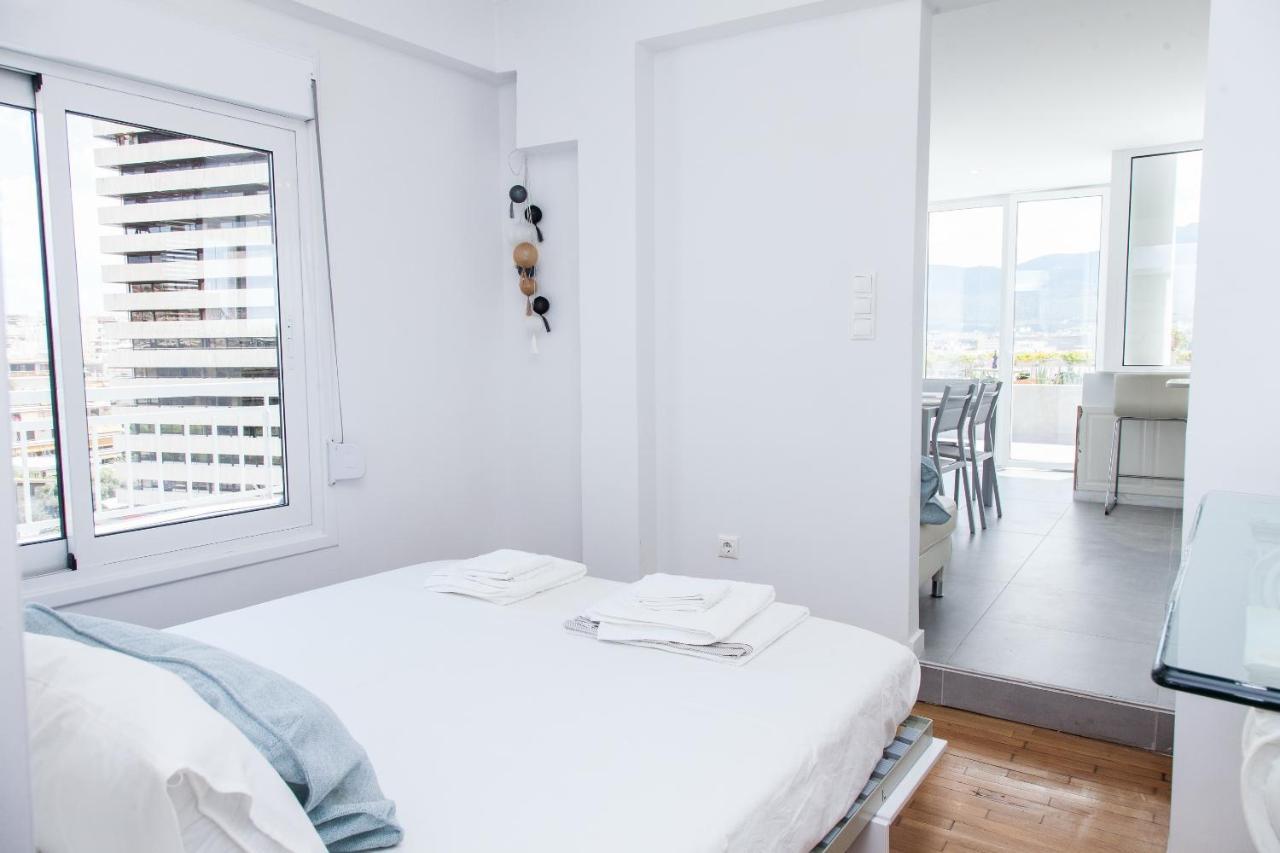 アテネGorgeous Penthouse With Private Jacuzzi And Amazing View!アパートメント エクステリア 写真