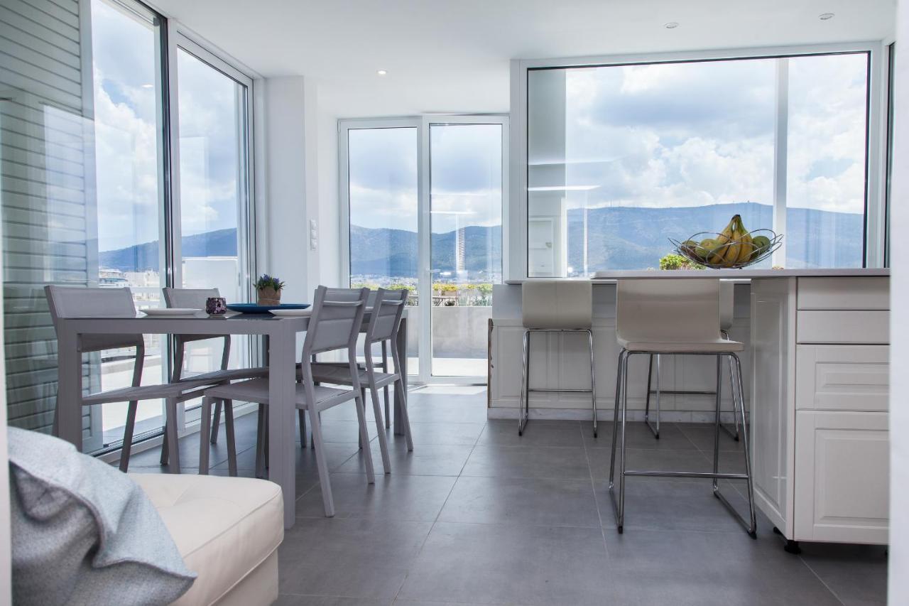 アテネGorgeous Penthouse With Private Jacuzzi And Amazing View!アパートメント エクステリア 写真